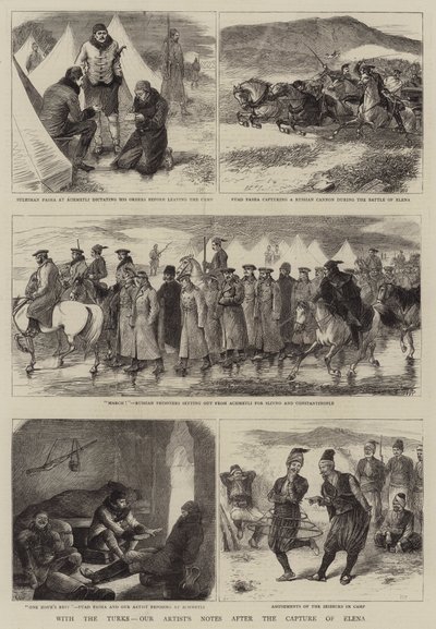 タークスと共に、エレナの捕獲後の私たちのアーティストのメモ 作： William Ralston